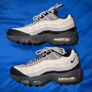 Women’s Nike Air Max 95 Gray and Black Sneakers